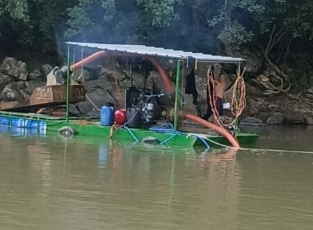Operação de combate ao garimpo ilegal culmina na prisão de sete pessoas na cidade de Goiás