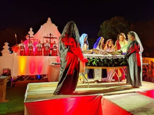 Descendimento da Cruz e Canto do Perdão são destaques da programação desta Sexta-Feira Santa na Cidade de Goiás