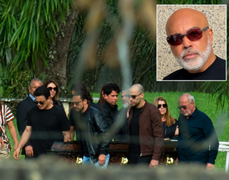 Rick é sepultado em cerimônia reservada a familiares e amigos em Sorocaba